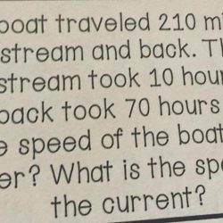 A boat traveled 210 miles downstream