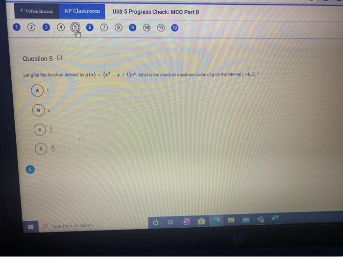 Apes unit 5 progress check mcq part a