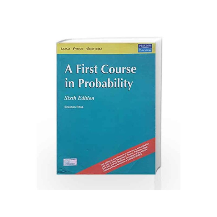 Sheldon ross a first course in probability 9th edition pdf